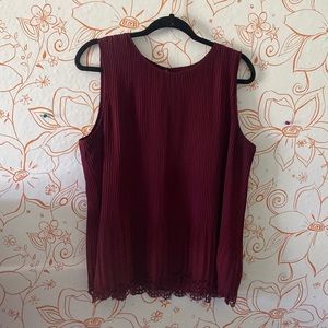 Maroon Blouse